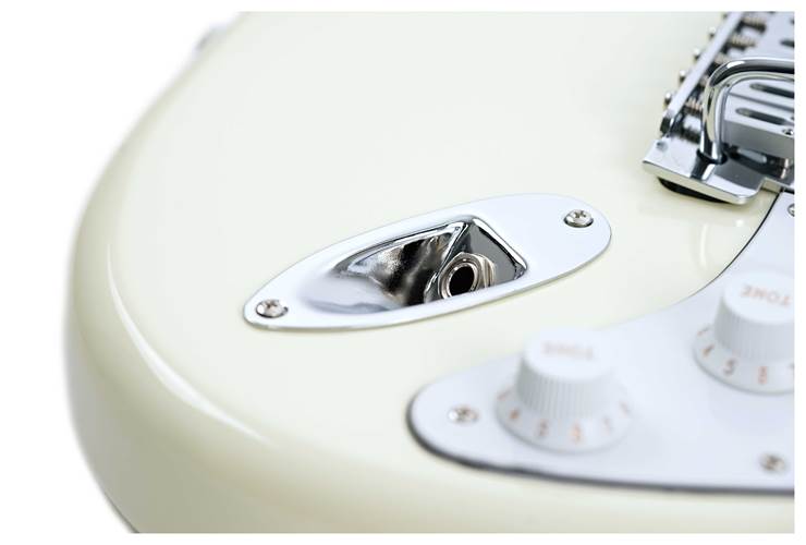 Fender Standard Stratocaster Olympic White Maple Fingerboard Fender Standard Stratocaster Olympic White Maple Fingerboard