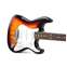 Fender Standard Stratocaster 3-Color Sunburst Indian Laurel Fingerboard Front View