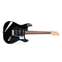 Fender Standard Stratocaster HSS Black Indian Laurel Front View