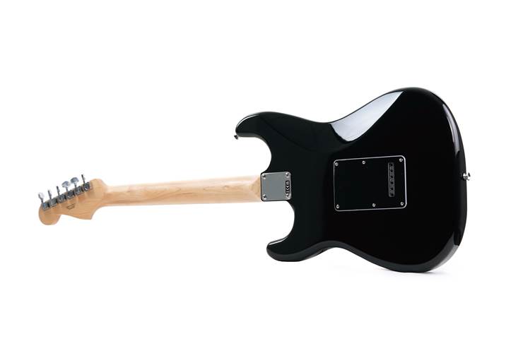 Fender Standard Stratocaster HSS Black Indian Laurel Fender Standard Stratocaster HSS Black Indian Laurel