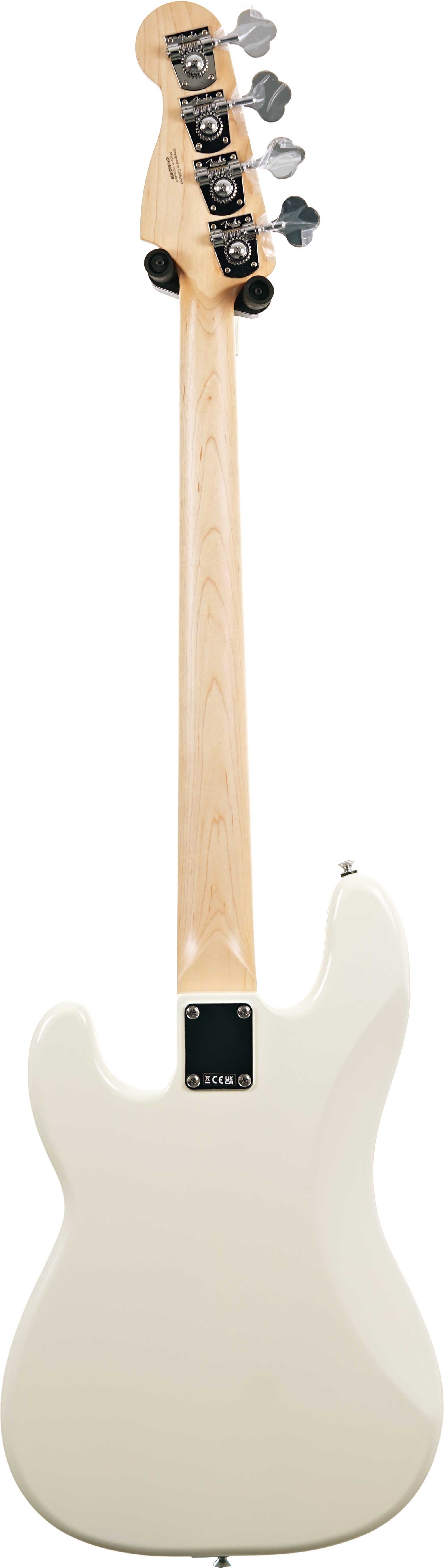 Fender Standard Precision Bass Olympic White Maple Fingerboard (Ex-Demo) #ICF25022699