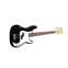 Fender Standard Precision Bass Black Indian Laurel Fingerboard Front View