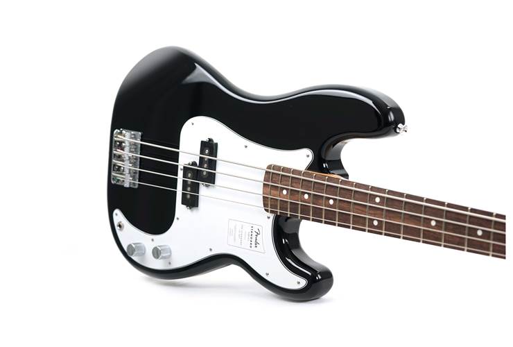 Fender Standard Precision Bass Black Indian Laurel Fingerboard Fender Standard Precision Bass Black Indian Laurel Fingerboard