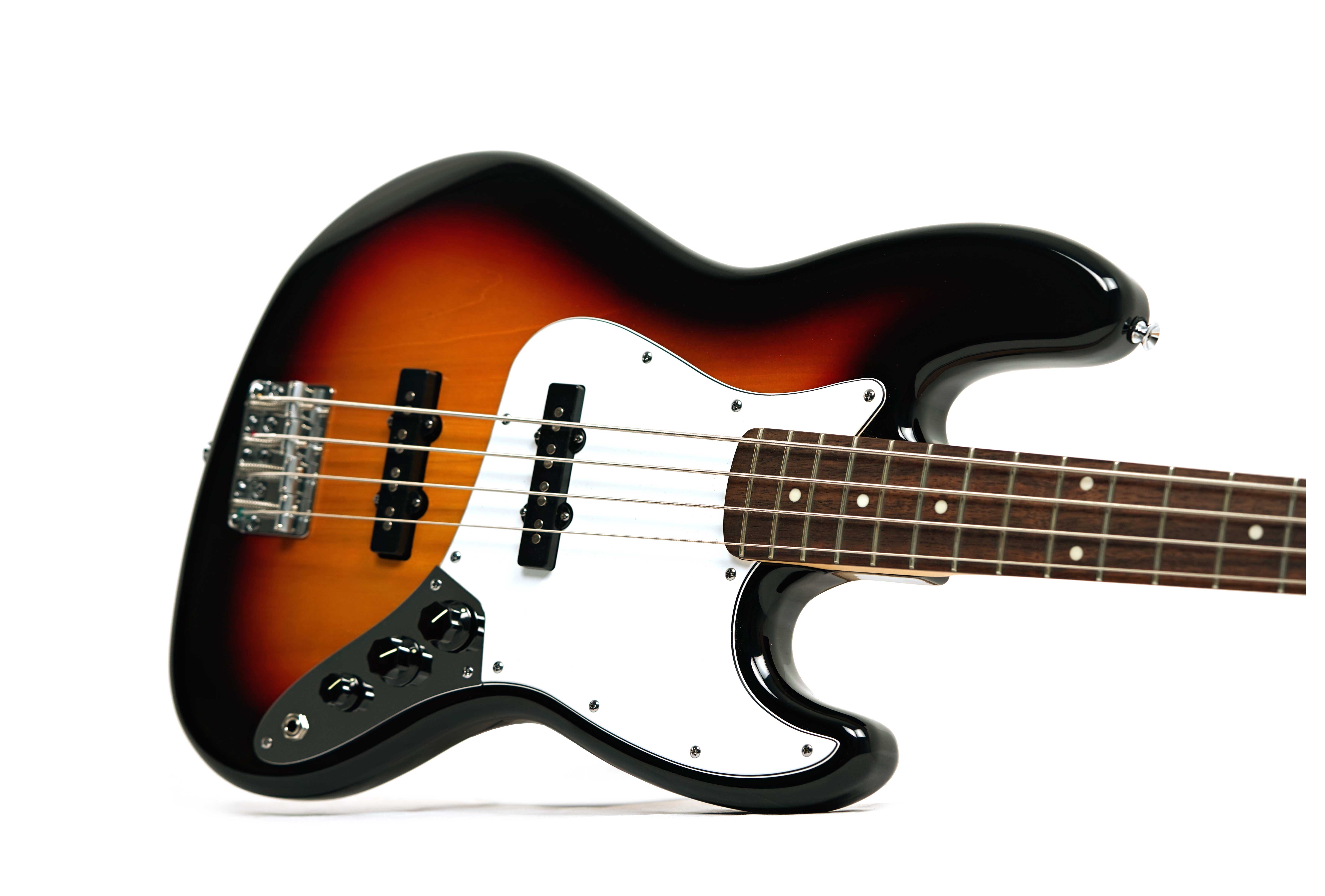 Fender Standard Jazz Bass 3-Color Sunburst Indian Laurel Fingerboard (Ex-Demo) #ISFG25000587