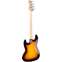 Fender Standard Jazz Bass 3-Color Sunburst Indian Laurel Fingerboard Back View
