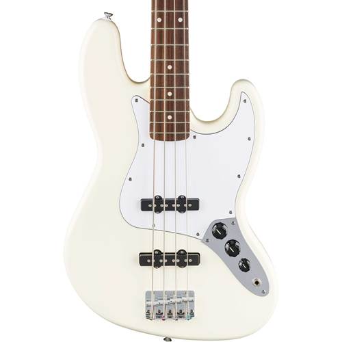 Fender Standard Jazz Bass Olympic White Indian Laurel Fingerboard Fender Standard Jazz Bass Olympic White Indian Laurel Fingerboard