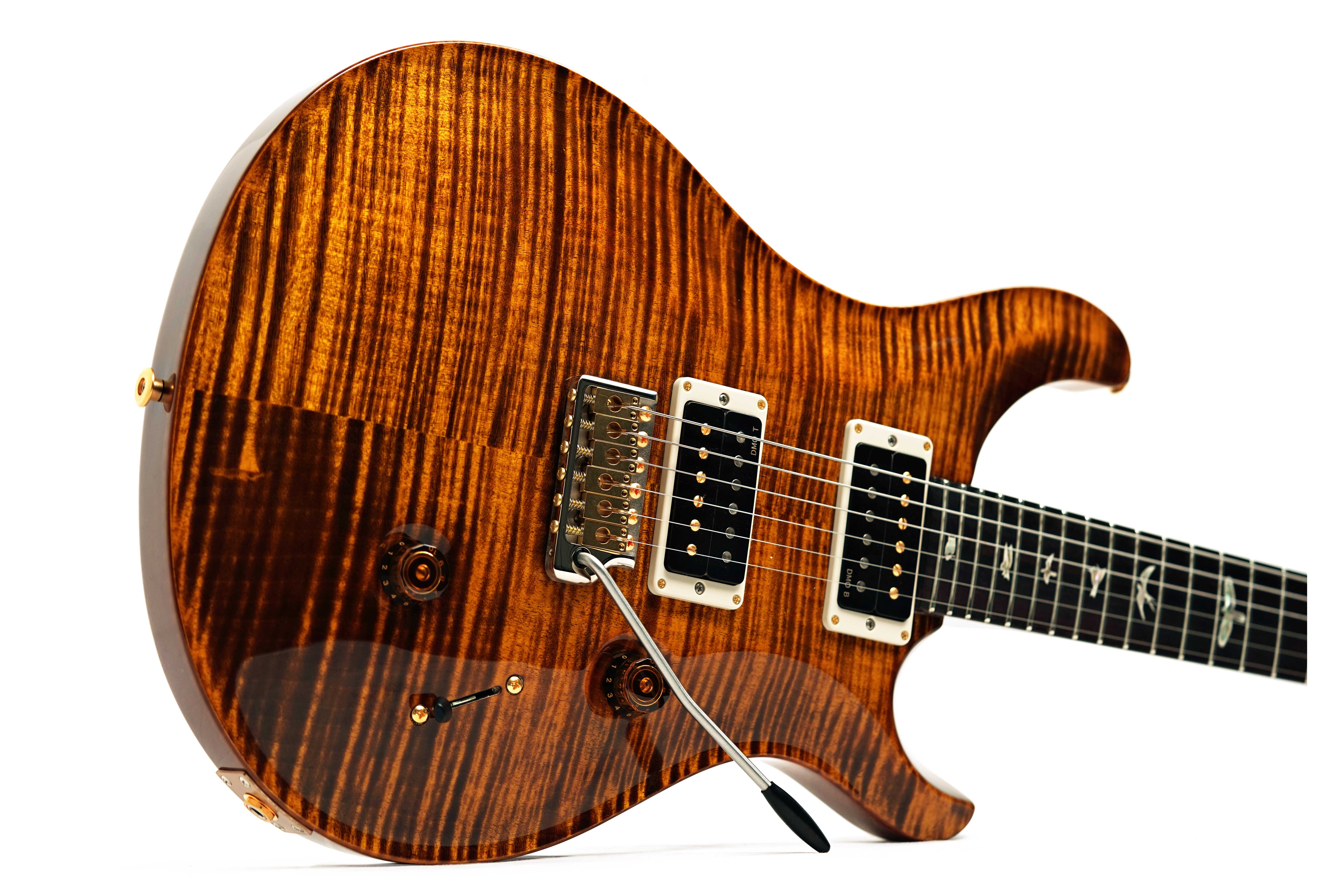 PRS Custom 24 Hand Selected 10 Top Black Gold #0424187