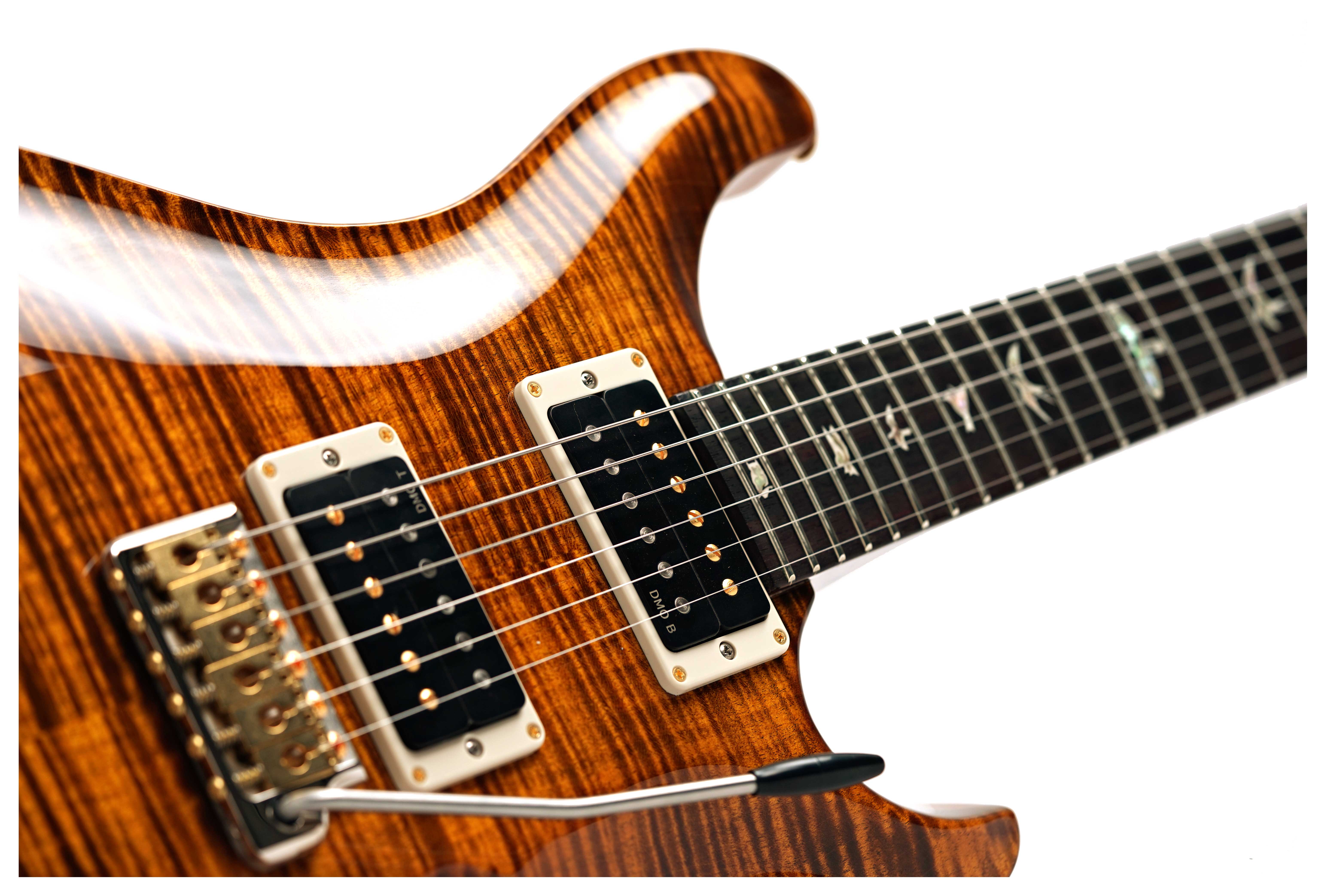 PRS Custom 24 Hand Selected 10 Top Black Gold #0424187
