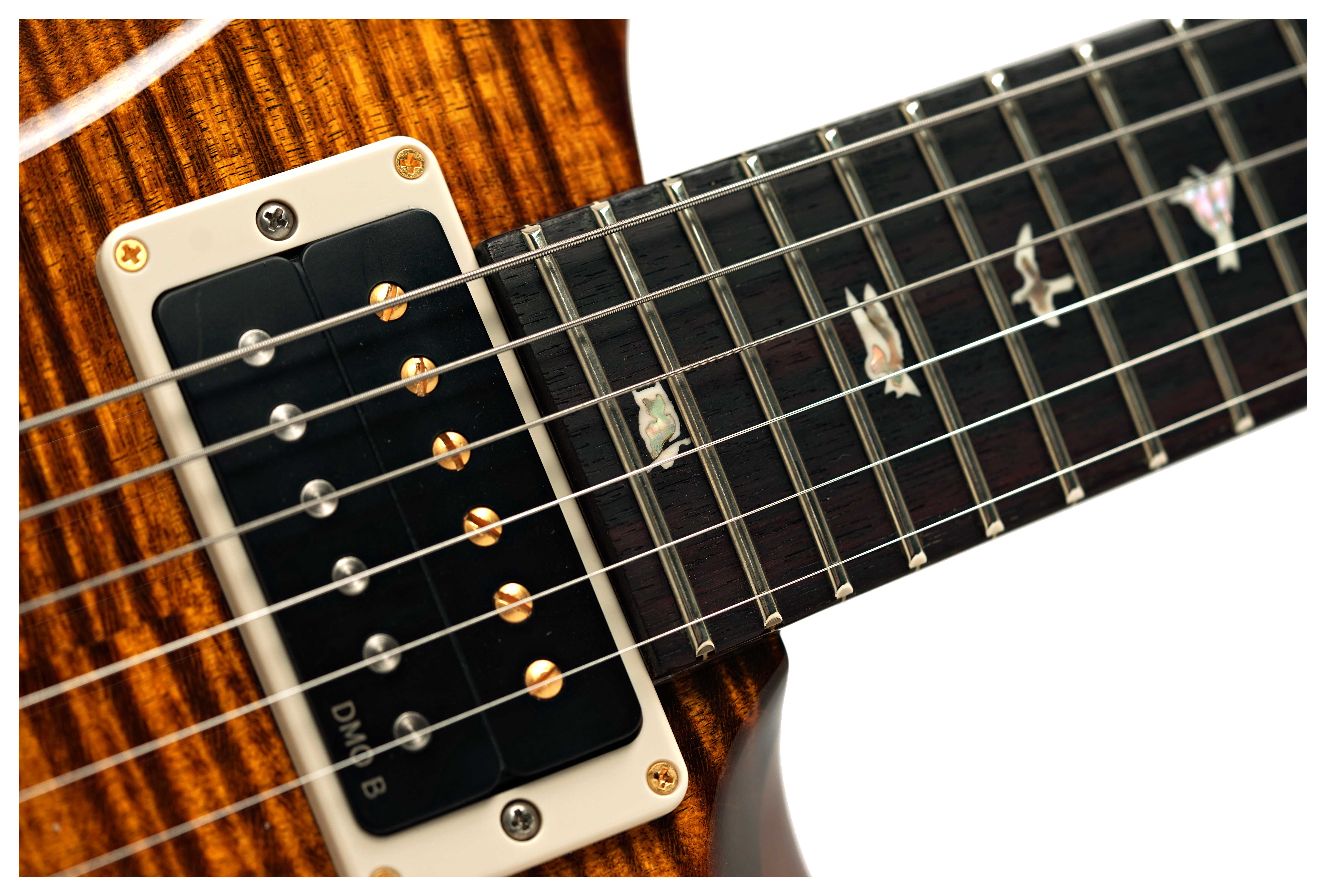 PRS Custom 24 Hand Selected 10 Top Black Gold #0424187