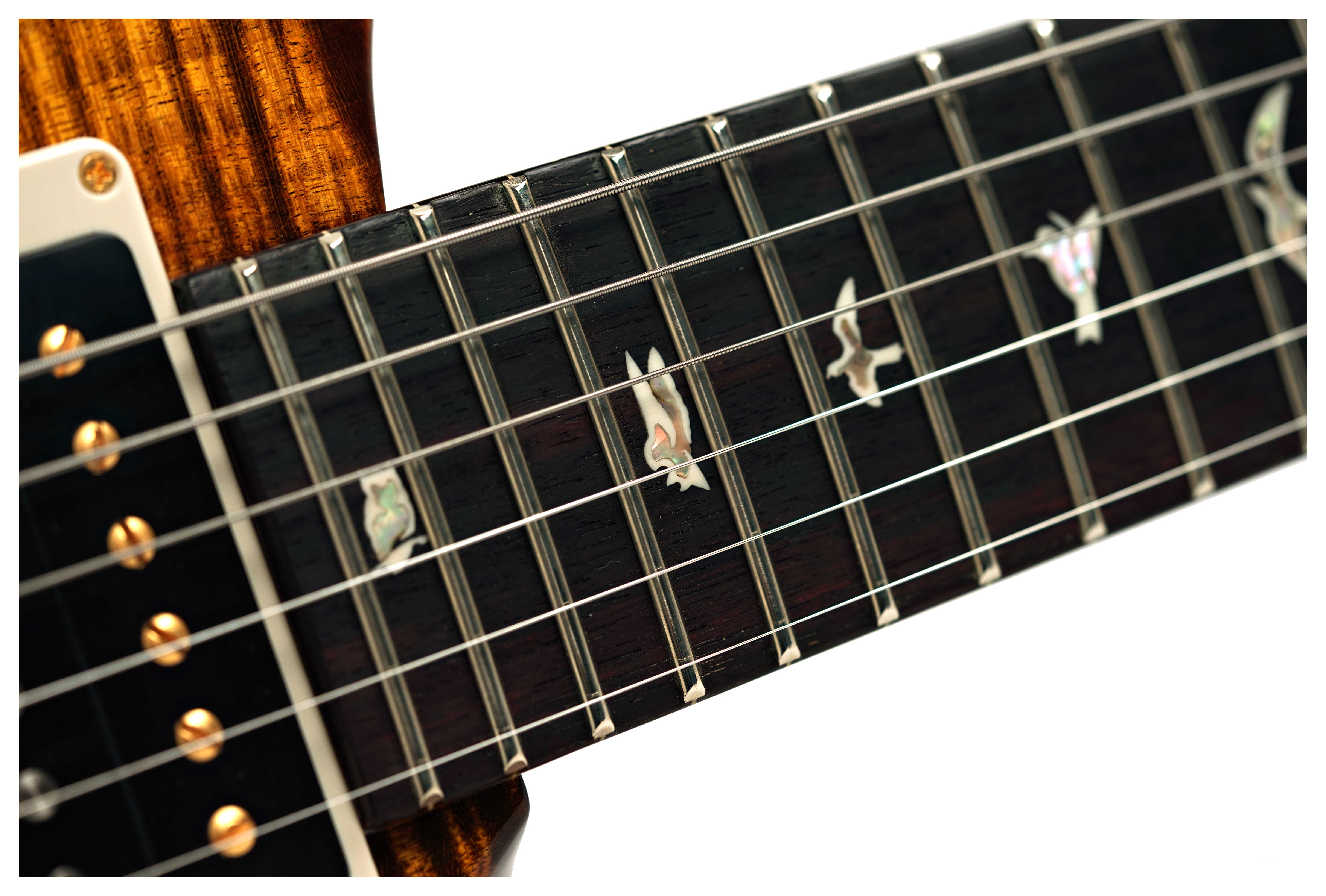 PRS Custom 24 Hand Selected 10 Top Black Gold #0424187