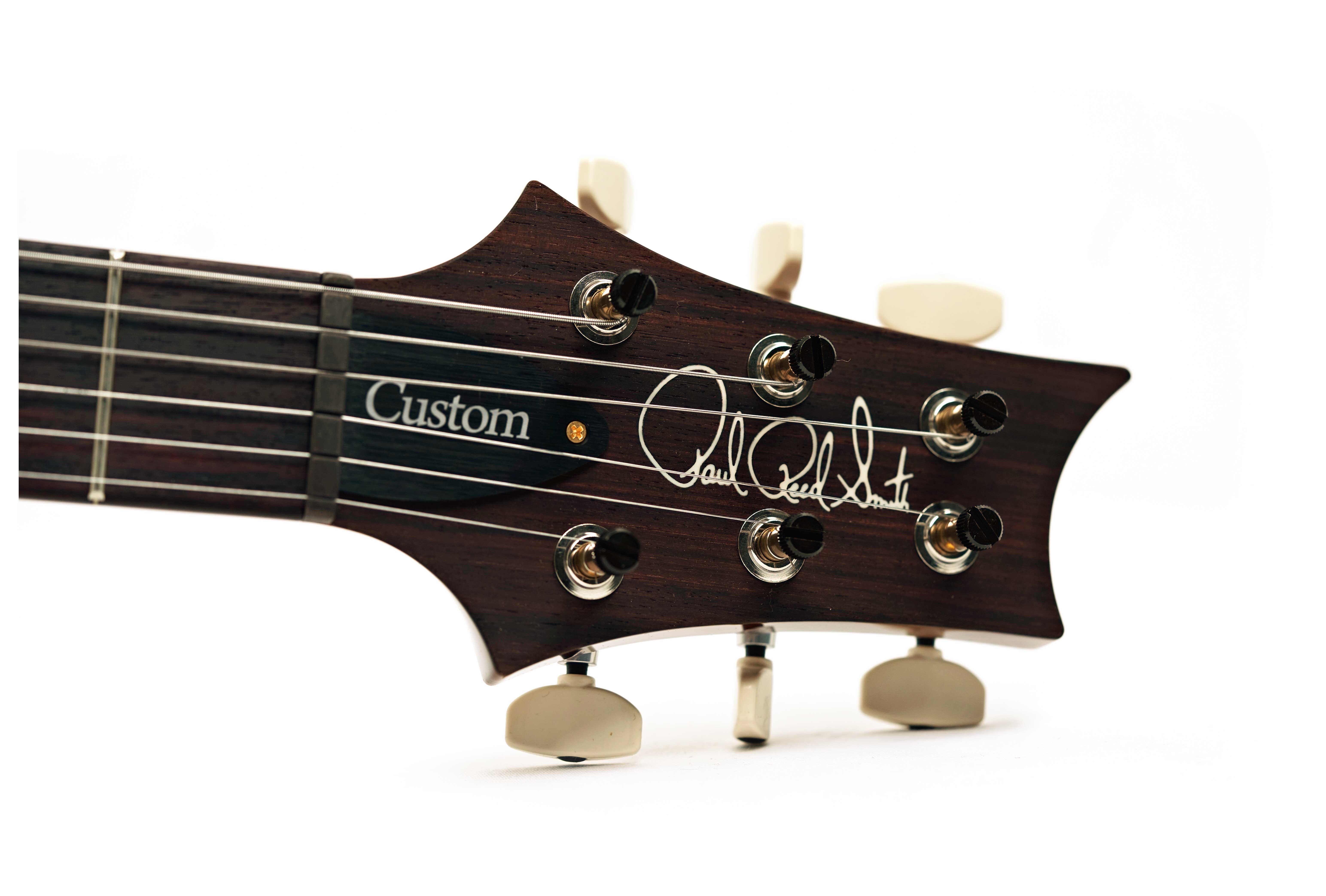 PRS Custom 24 Hand Selected 10 Top Black Gold #0424187
