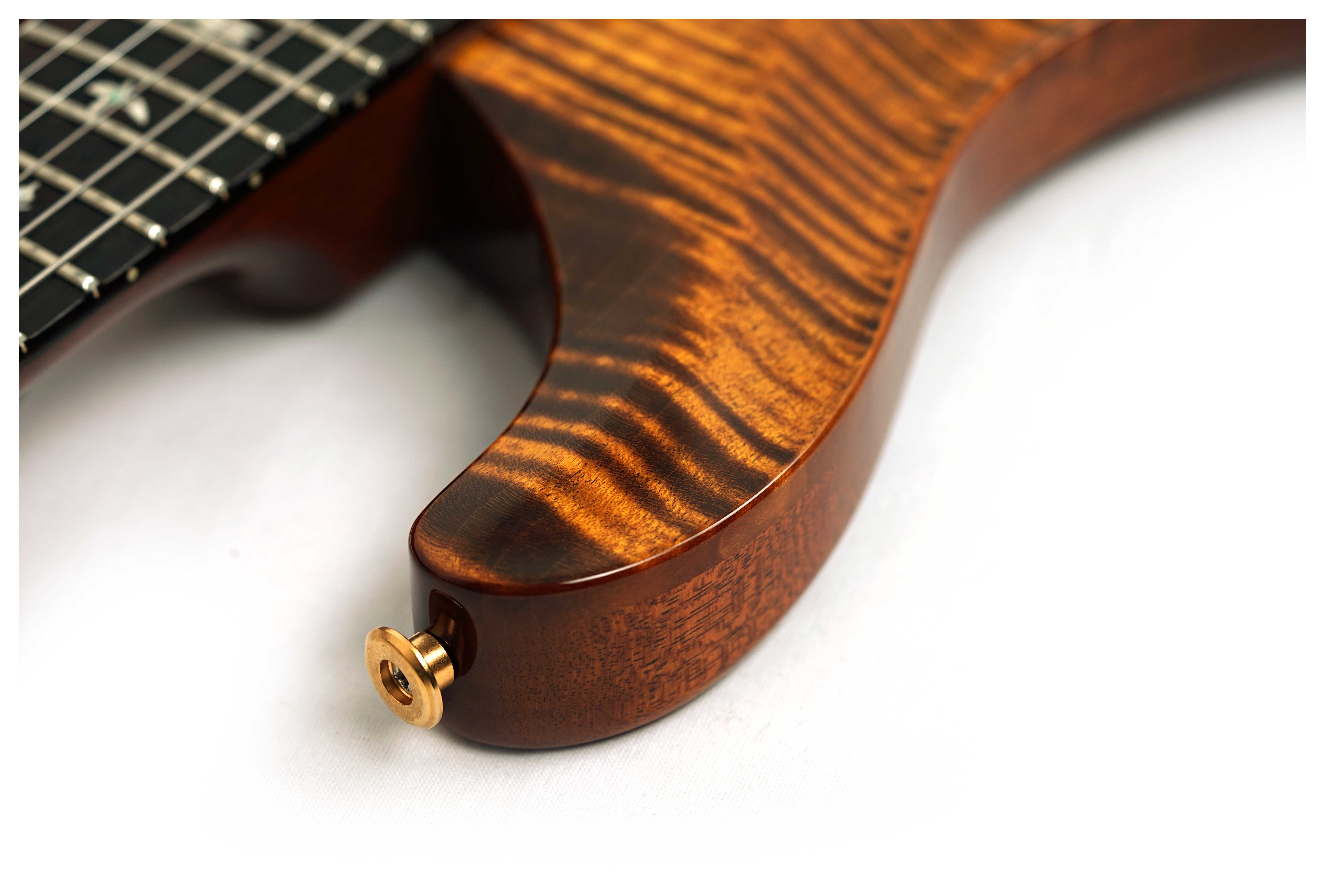PRS Custom 24 Hand Selected 10 Top Black Gold #0424187