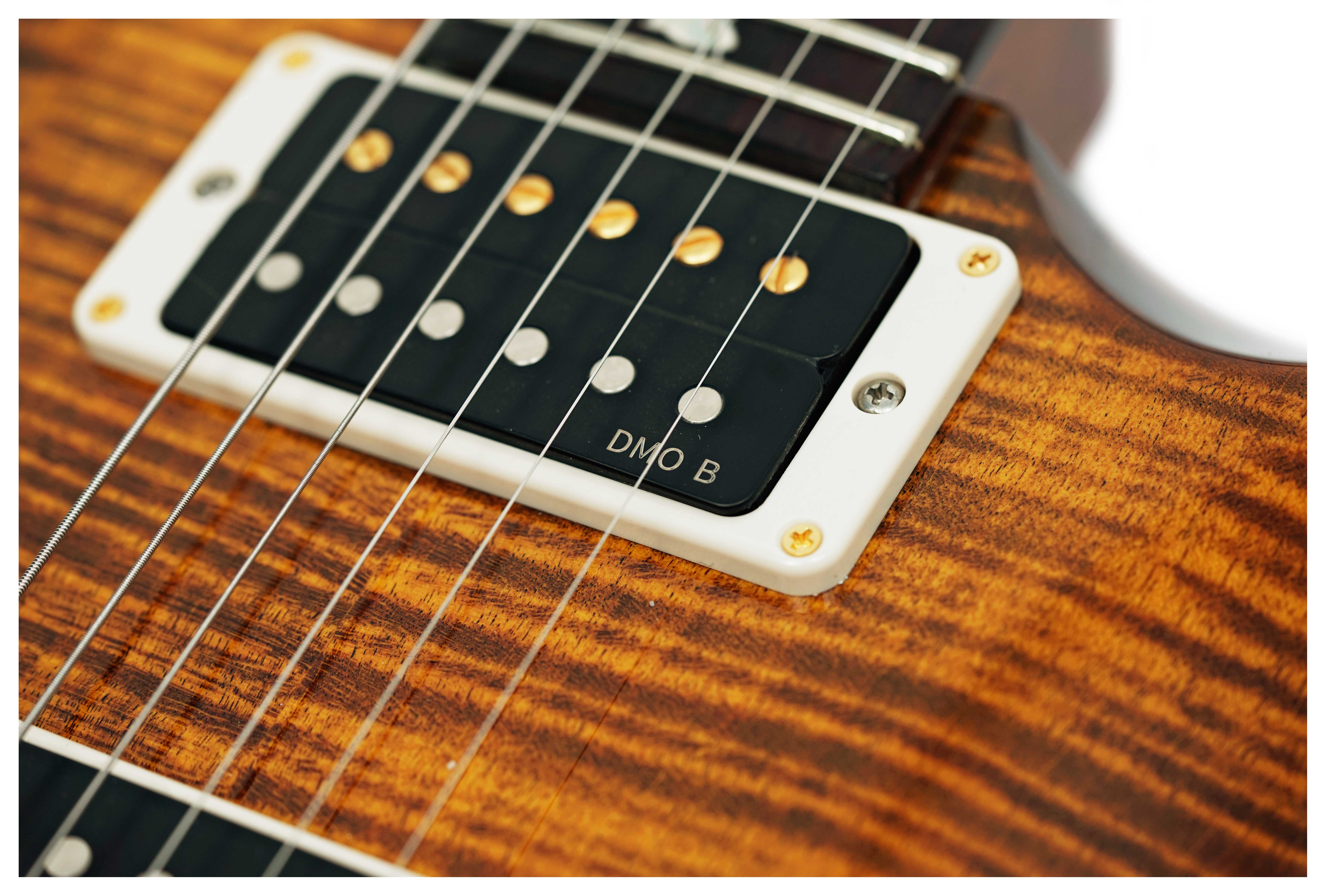 PRS Custom 24 Hand Selected 10 Top Black Gold #0424187
