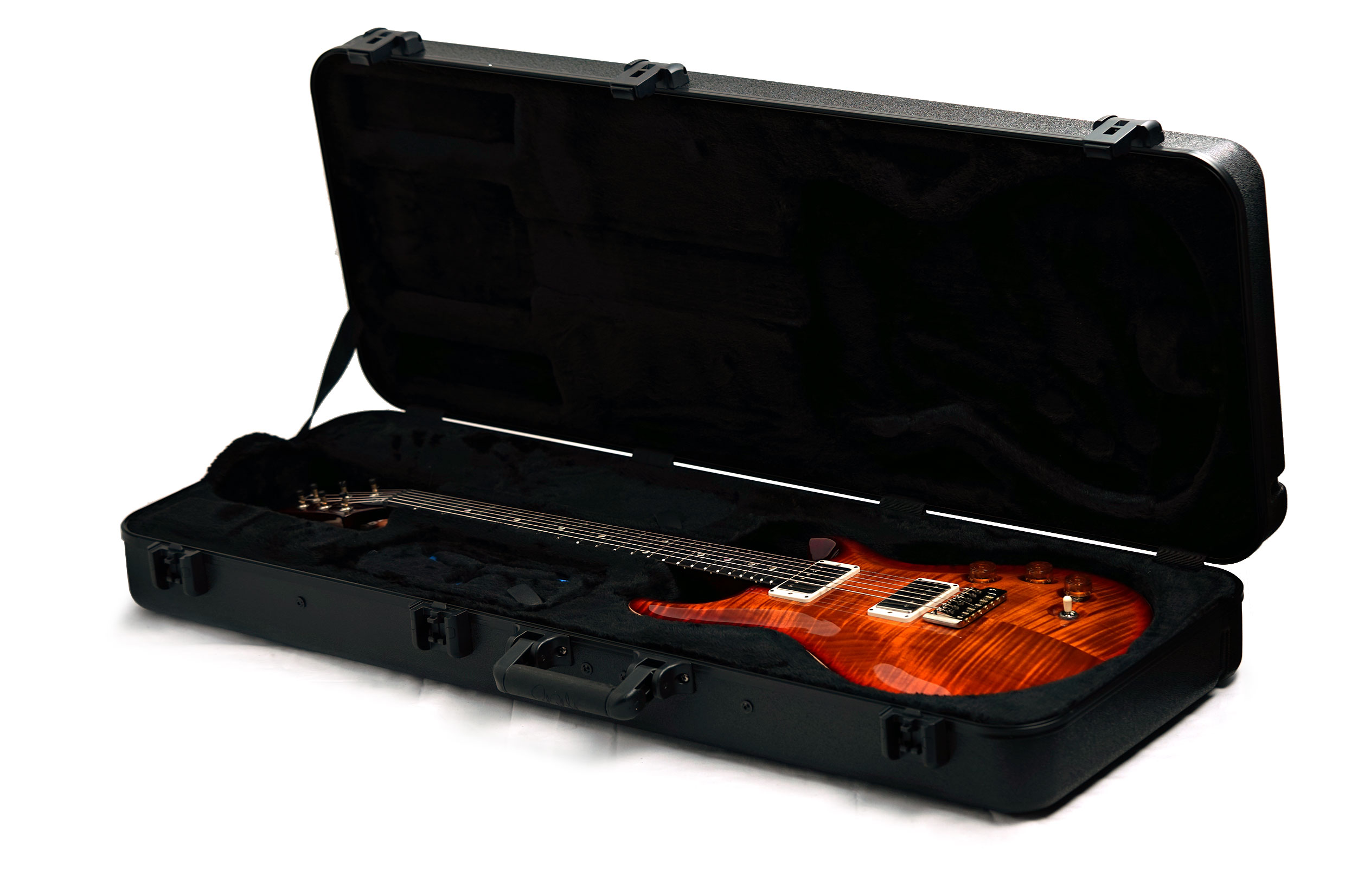 PRS DGT Moons Dark Cherry Sunburst