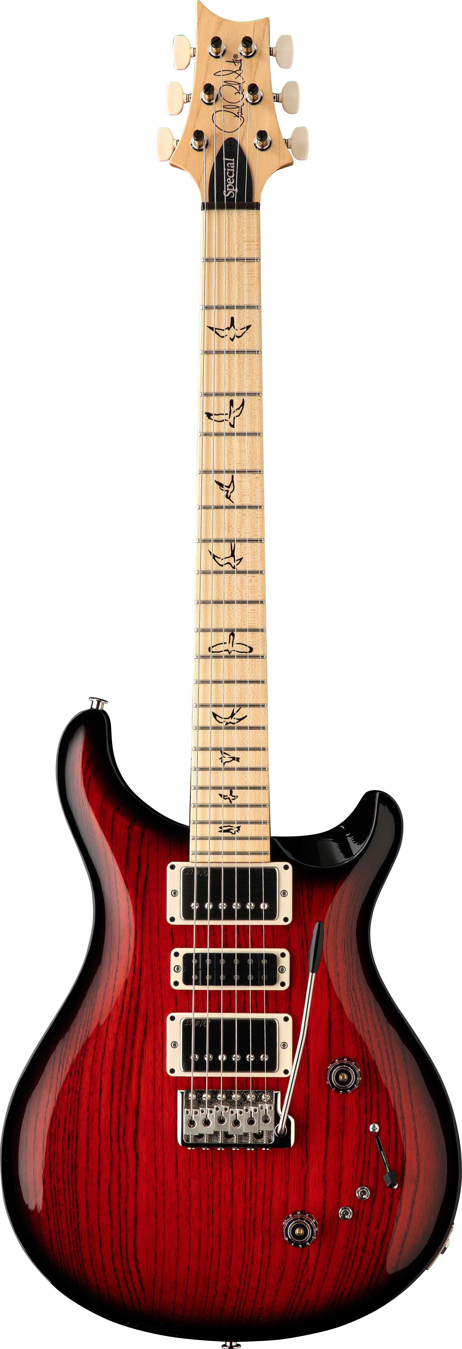 PRS Swamp Ash Special Maple Scarlet Smokeburst (2025)