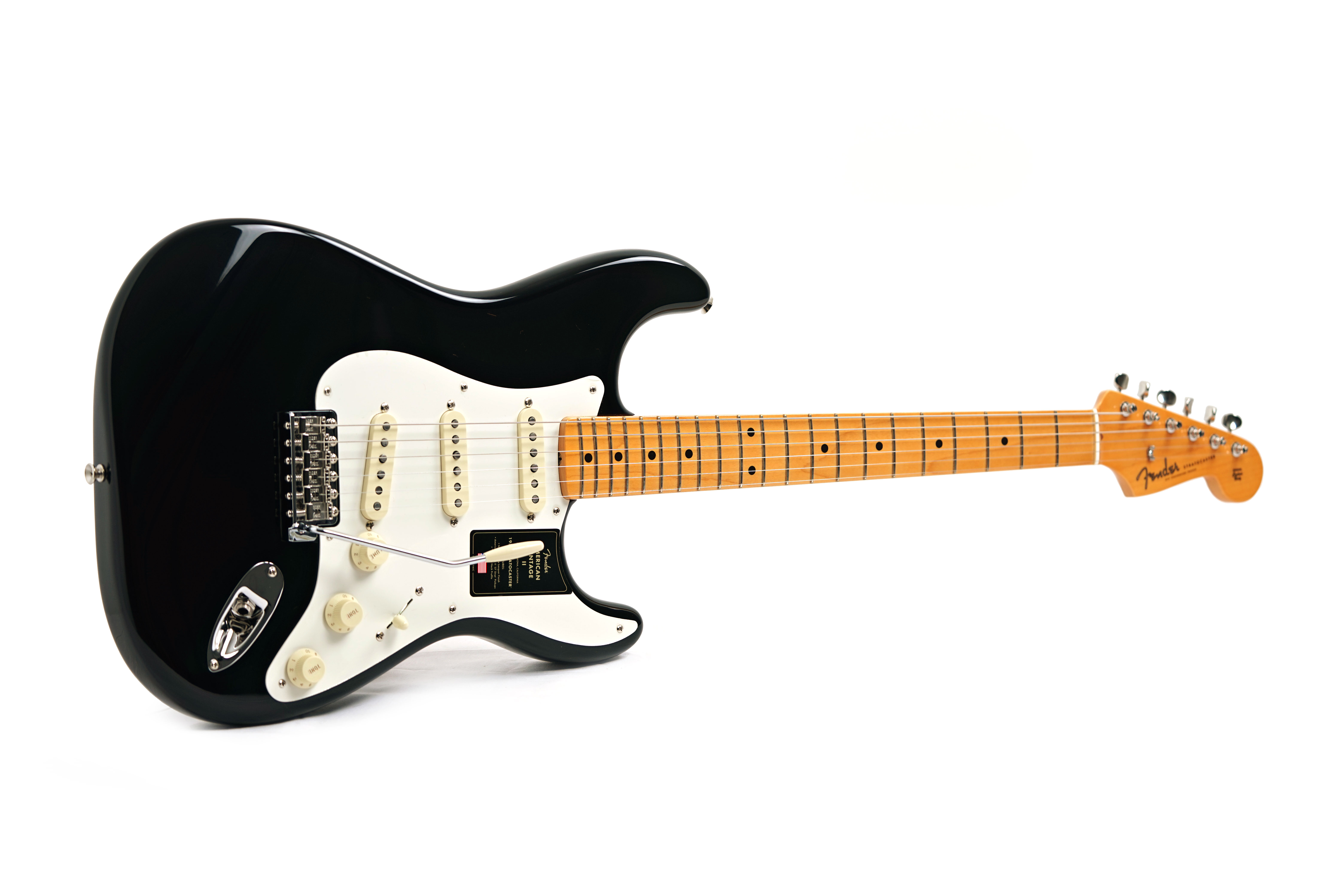 Fender American Vintage II 1957 Stratocaster Black Maple Fingerboard #V2446168