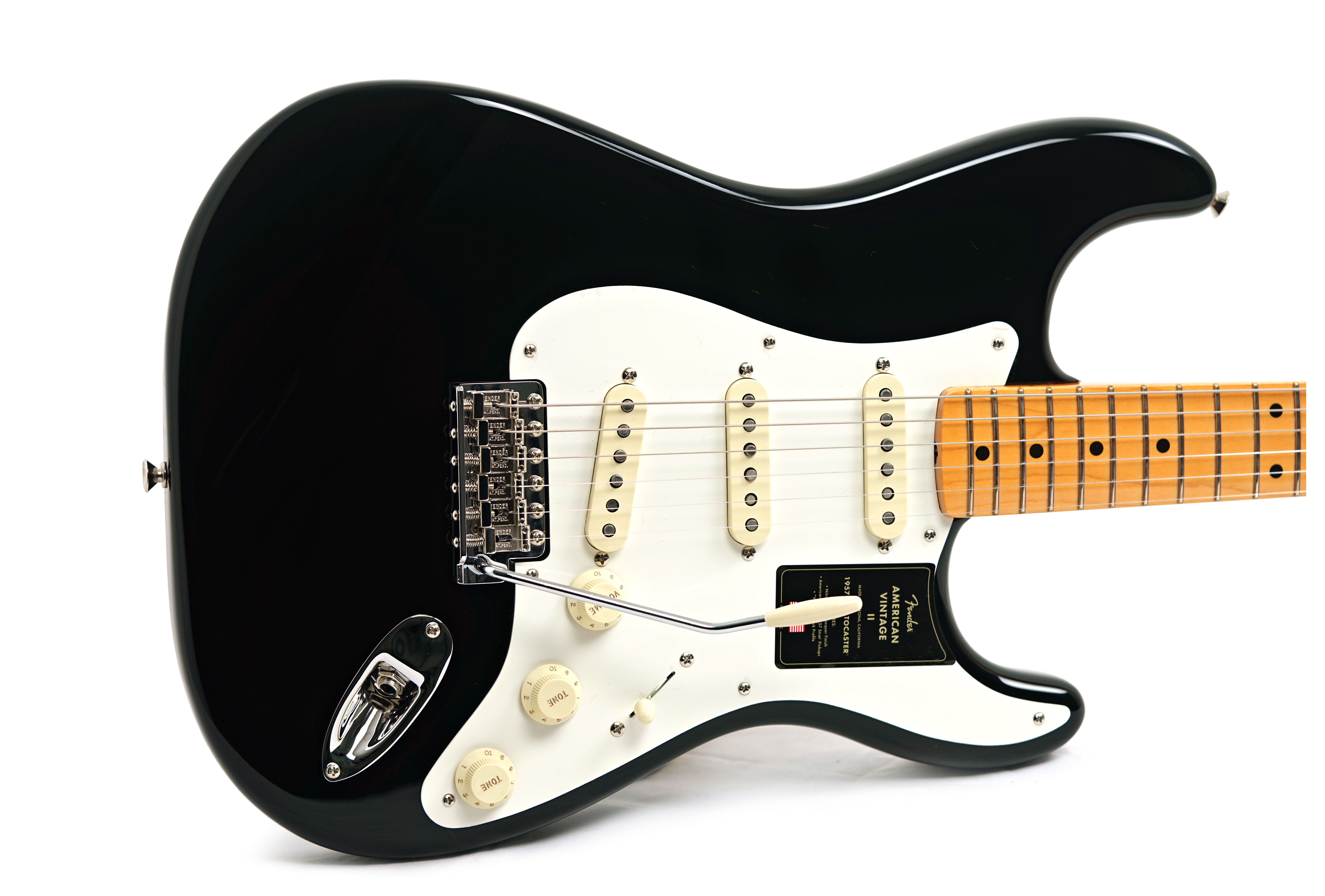 Fender American Vintage II 1957 Stratocaster Black Maple Fingerboard #V2446168