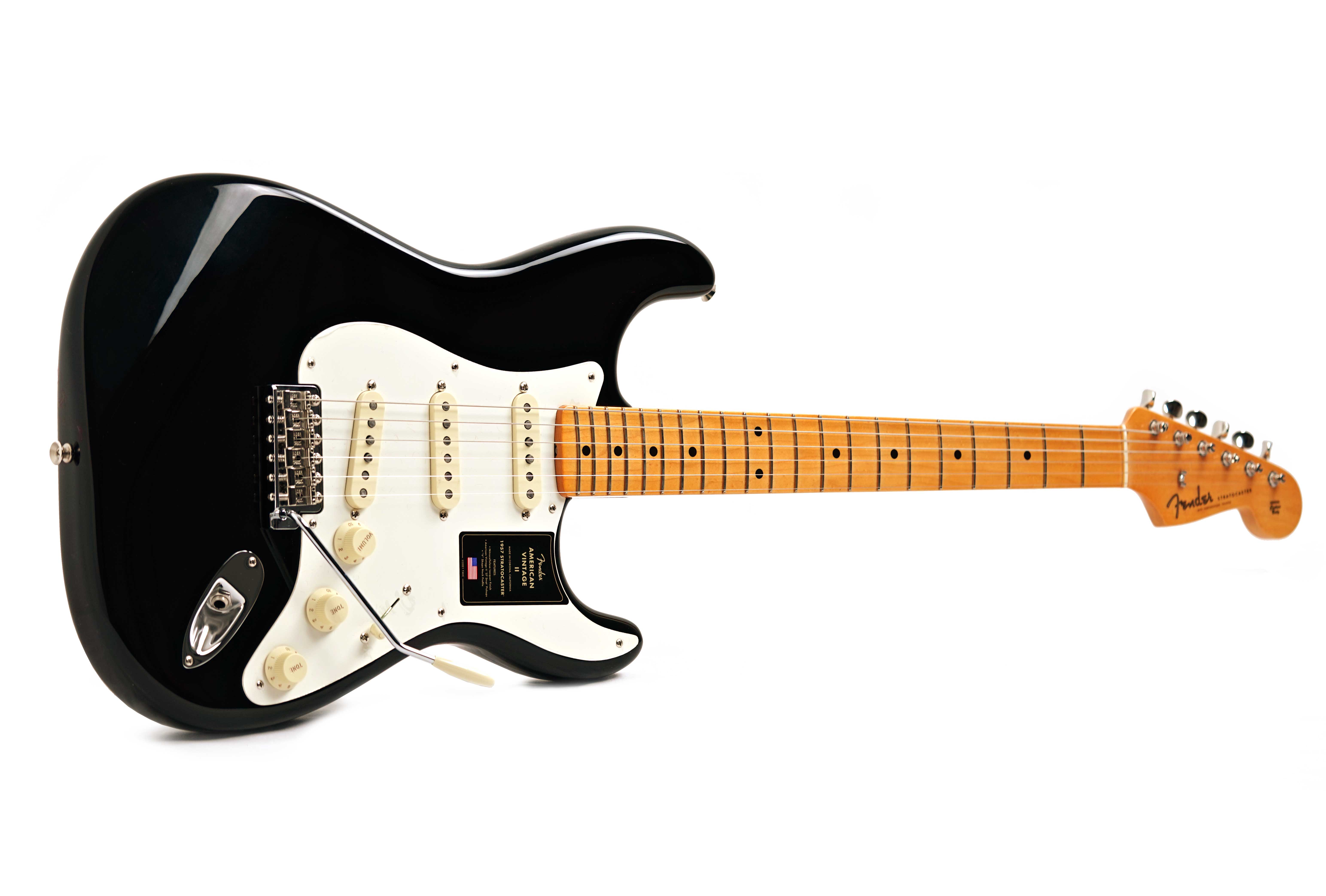 Fender American Vintage II 1957 Stratocaster Black Maple Fingerboard (Ex-Demo) #V2446180