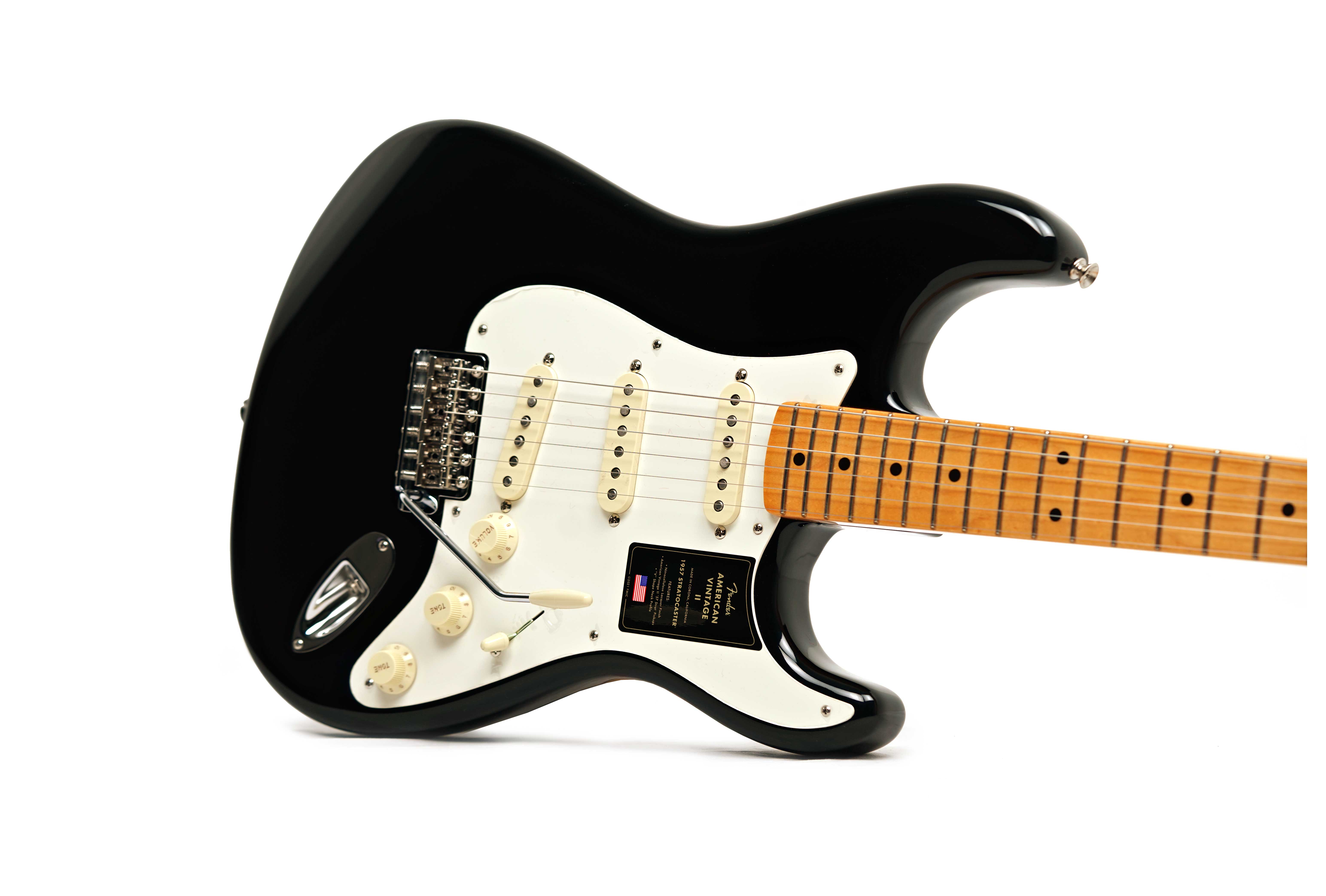 Fender American Vintage II 1957 Stratocaster Black Maple Fingerboard (Ex-Demo) #V2446180