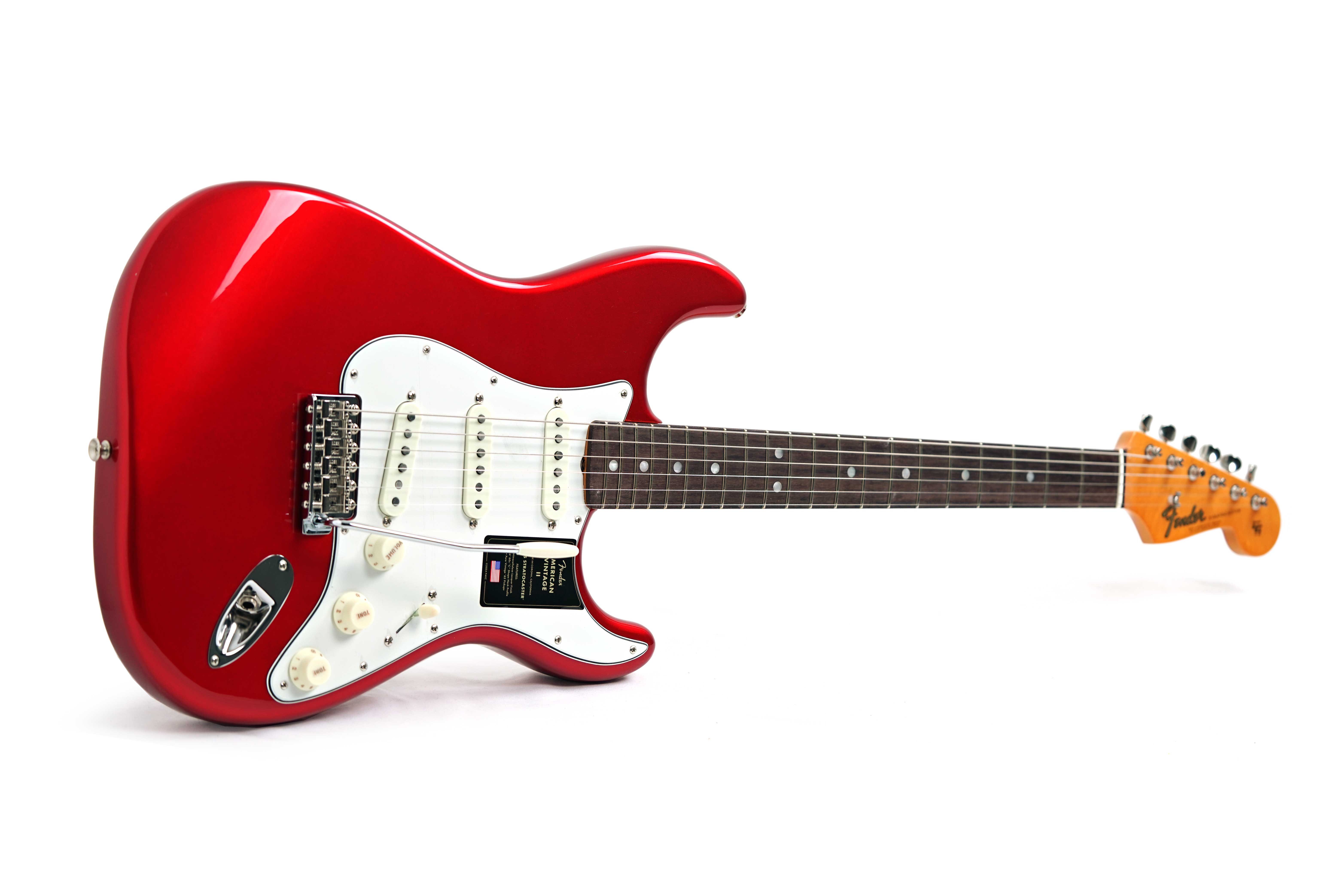 Fender American Vintage II 1965 Stratocaster Candy Apple Red Rosewood Fingerboard #V2556740