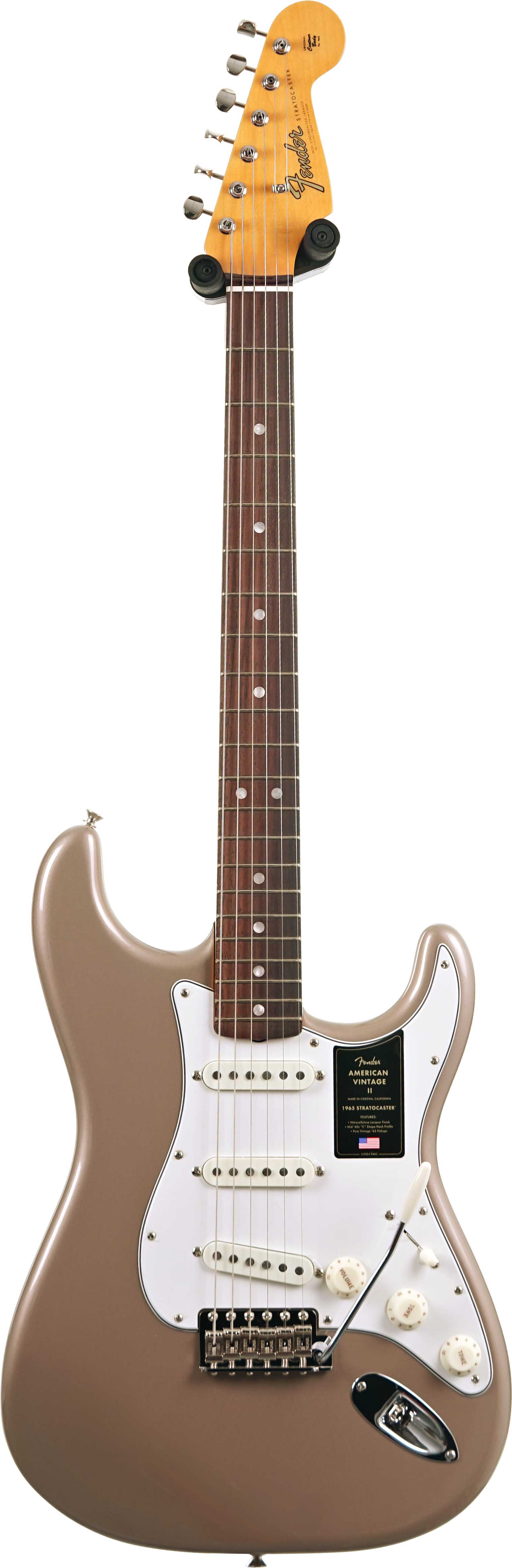 Fender American Vintage II 1965 Stratocaster Shoreline Gold Rosewood Fingerboard (Nearly New) #V2553988