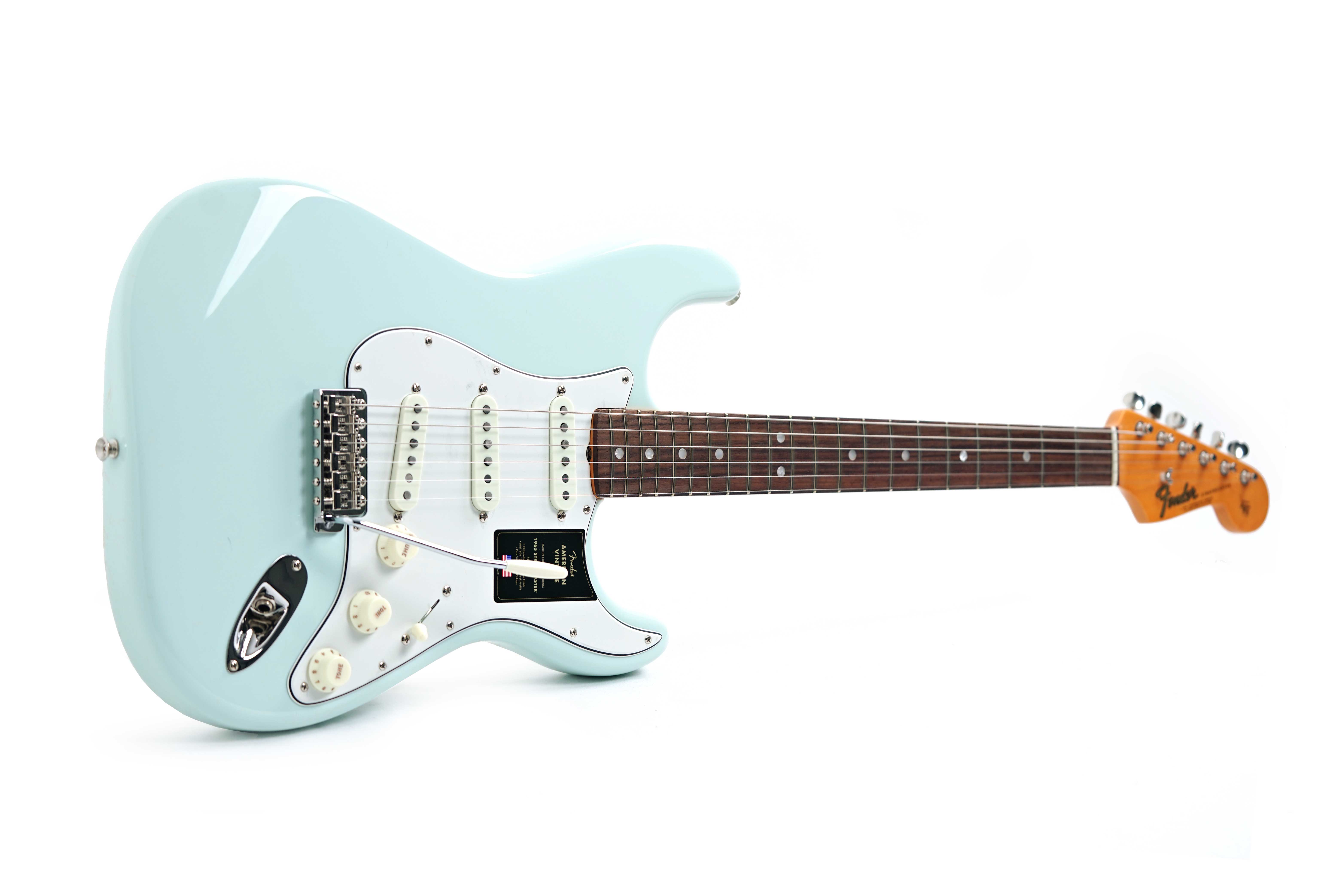 Fender American Vintage II 1965 Stratocaster Sonic Blue Rosewood Fingerboard #V2553964