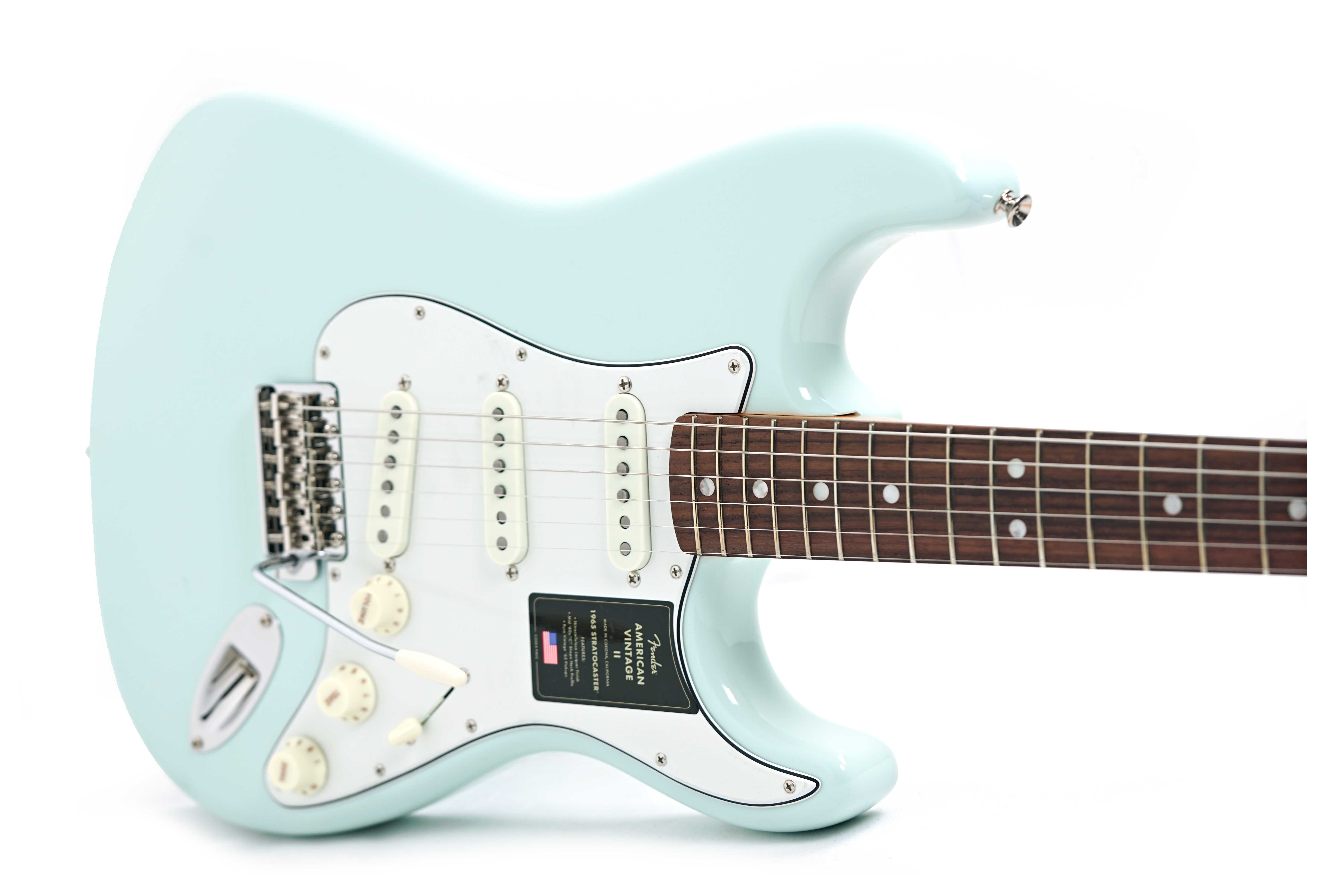 Fender American Vintage II 1965 Stratocaster Sonic Blue Rosewood Fingerboard #V2553964