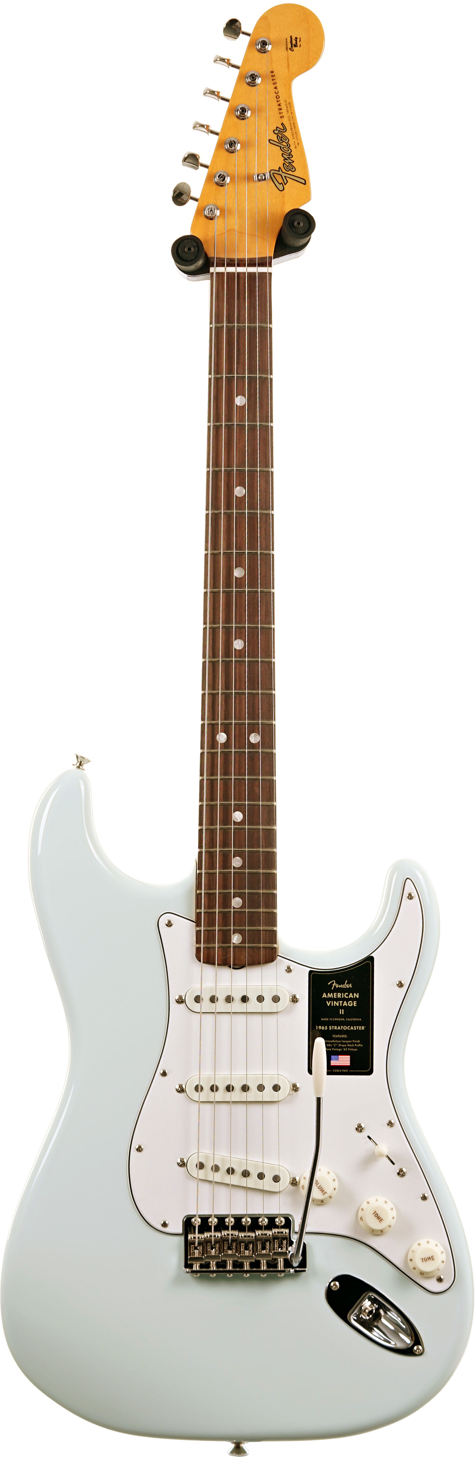 Fender American Vintage II 1965 Stratocaster Sonic Blue Rosewood Fingerboard #V2554728