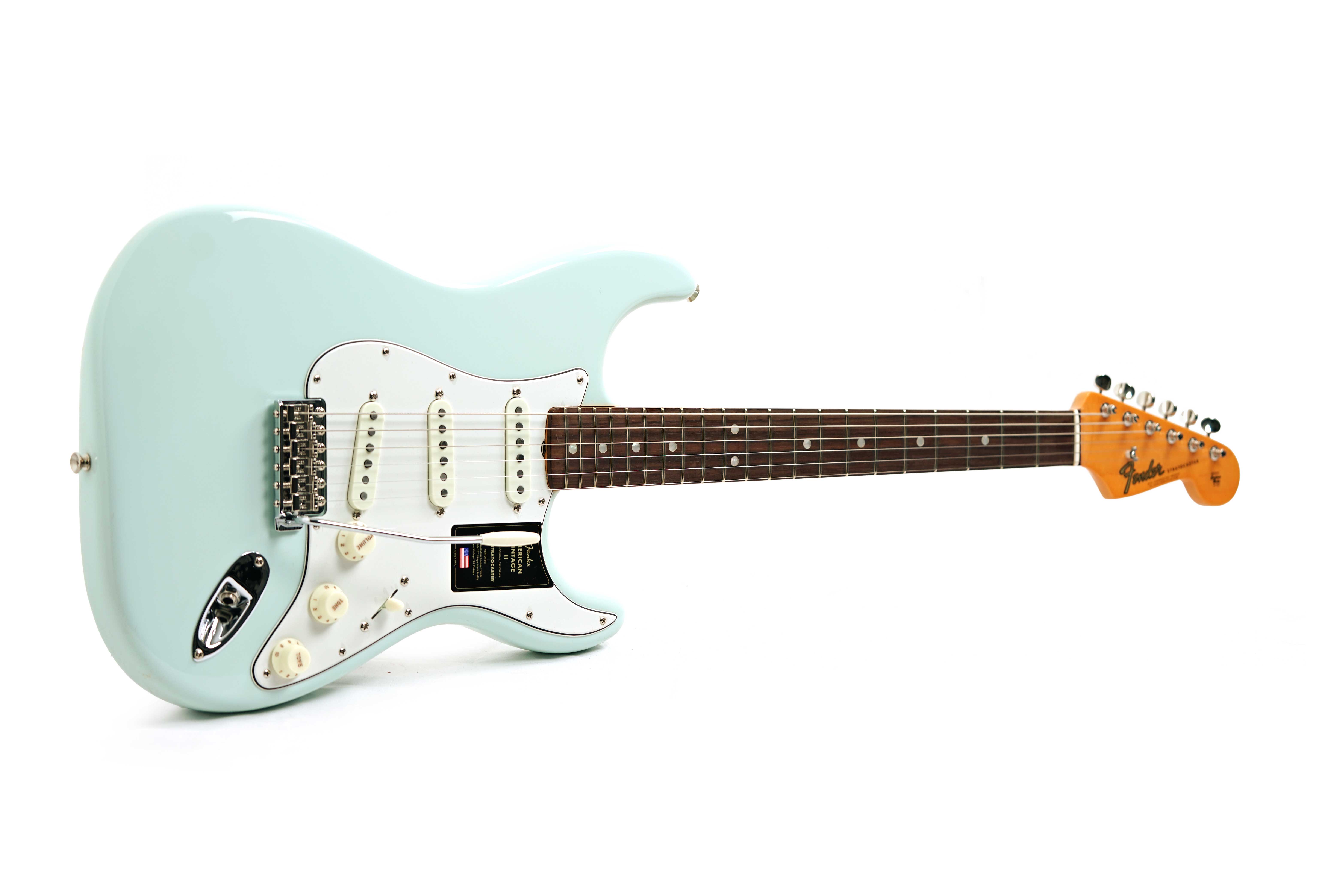 Fender American Vintage II 1965 Stratocaster Sonic Blue Rosewood Fingerboard #V2554728