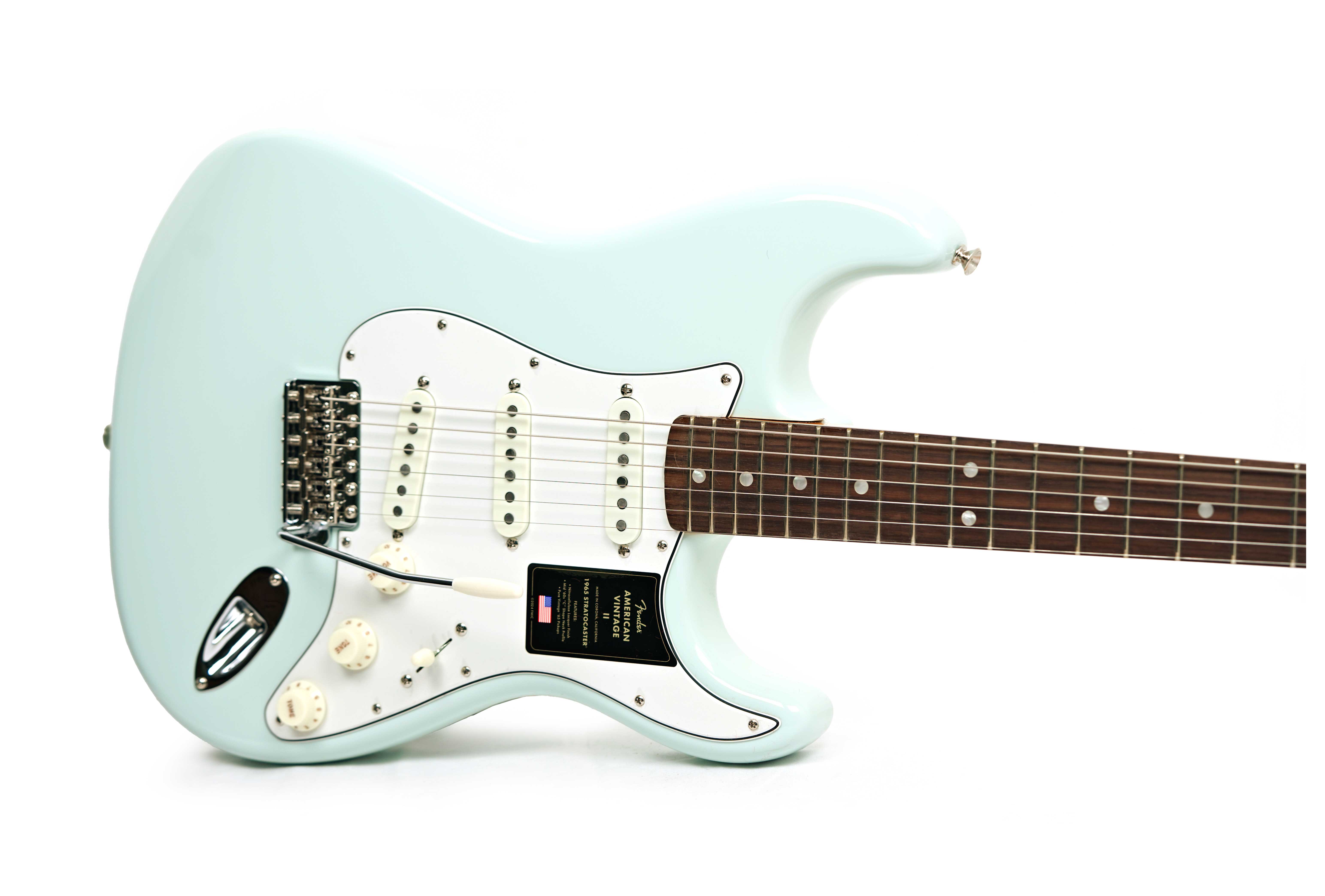 Fender American Vintage II 1965 Stratocaster Sonic Blue Rosewood Fingerboard #V2554728