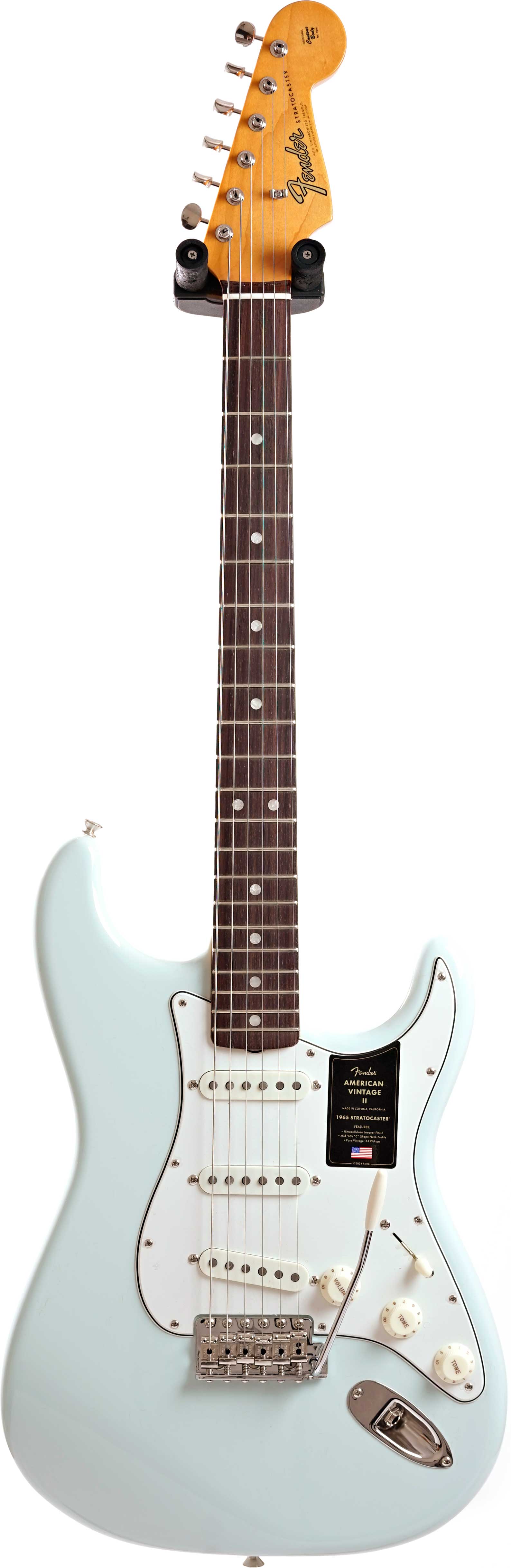Fender American Vintage II 1965 Stratocaster Sonic Blue Rosewood Fingerboard #V251131
