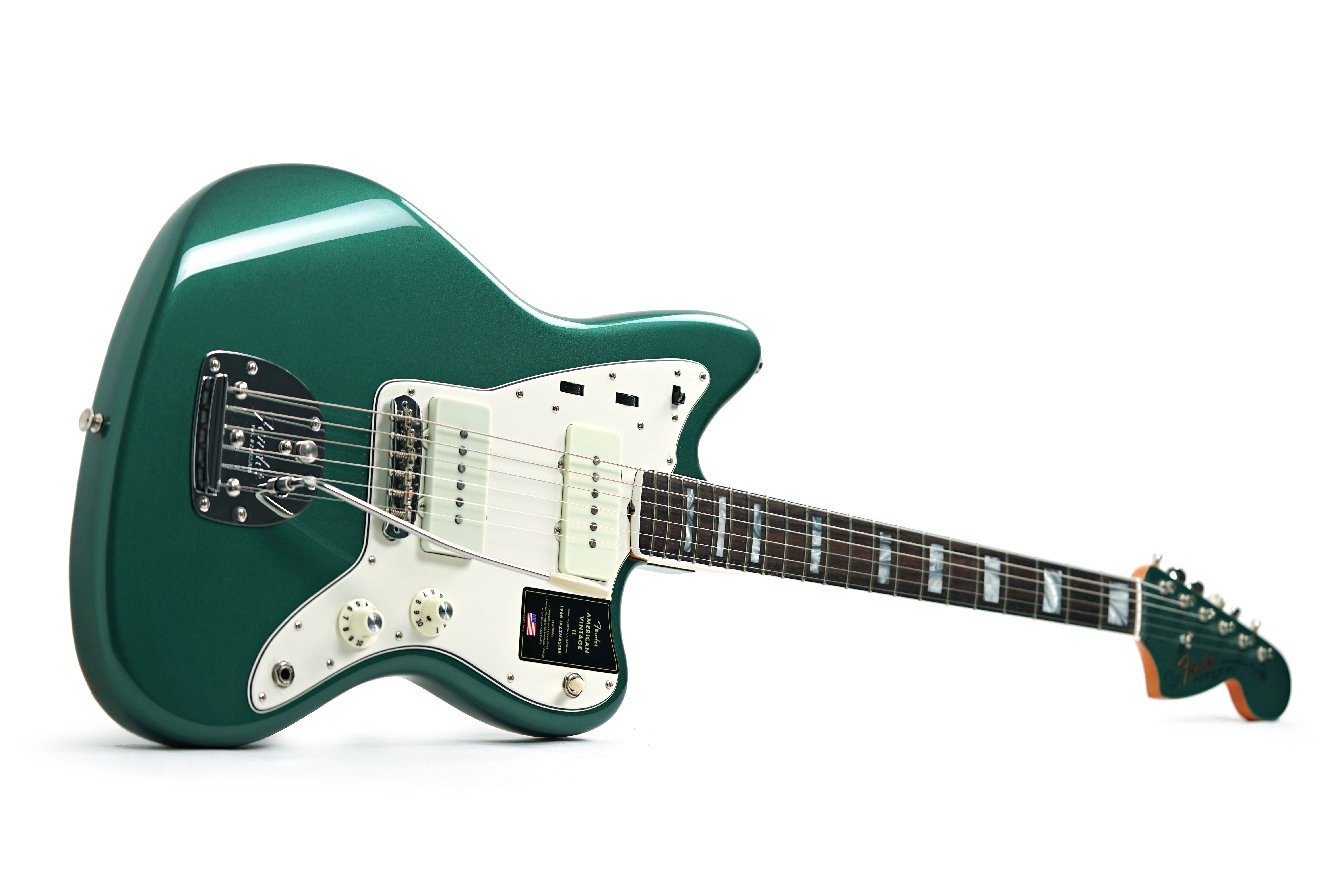 Fender American Vintage II 1966 Jazzmaster Sherwood Green Metallic Rosewood Fingerboard #V2559147