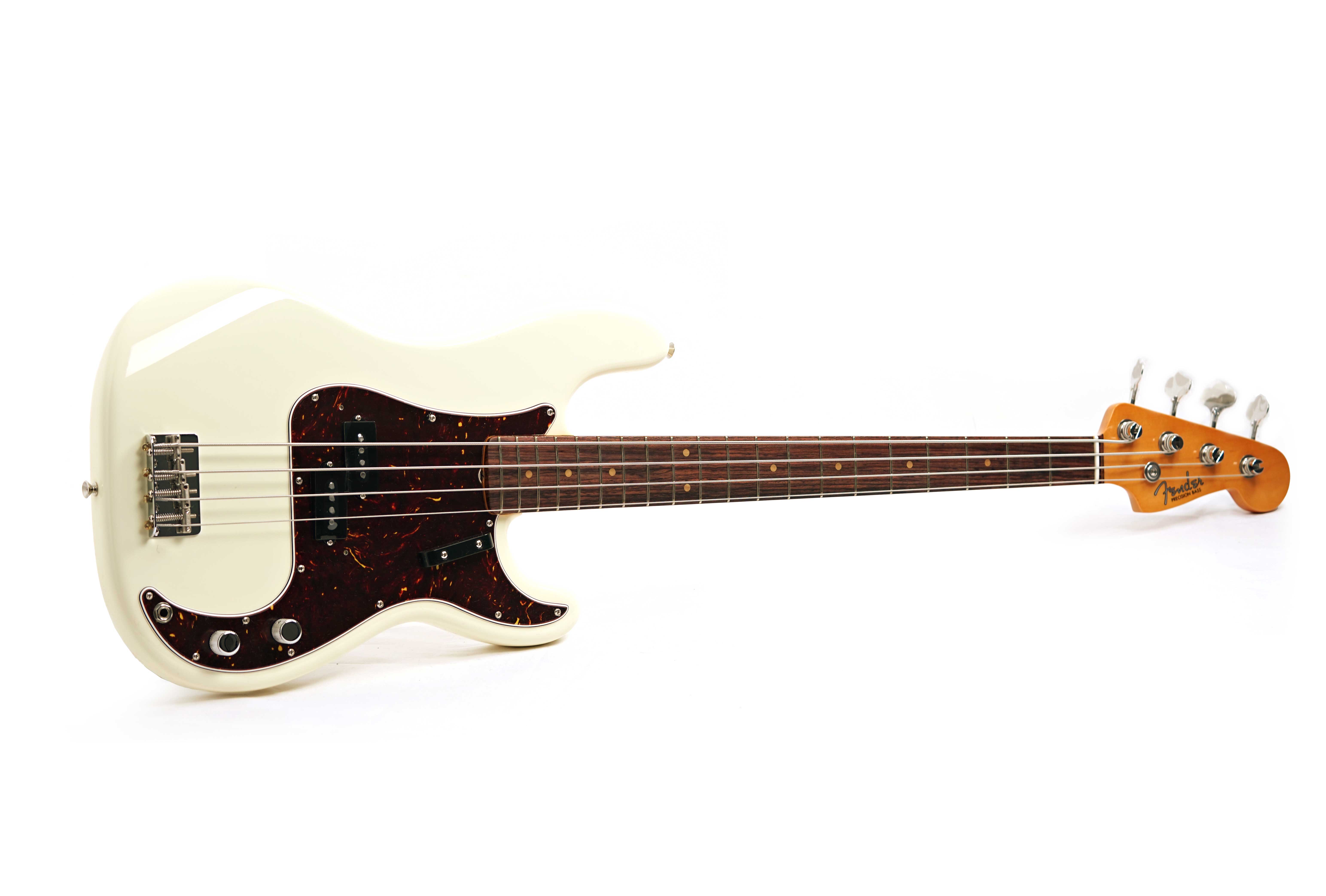 Fender American Vintage II 1960 Precision Bass Olympic White Rosewood Fingerboard #V2552125