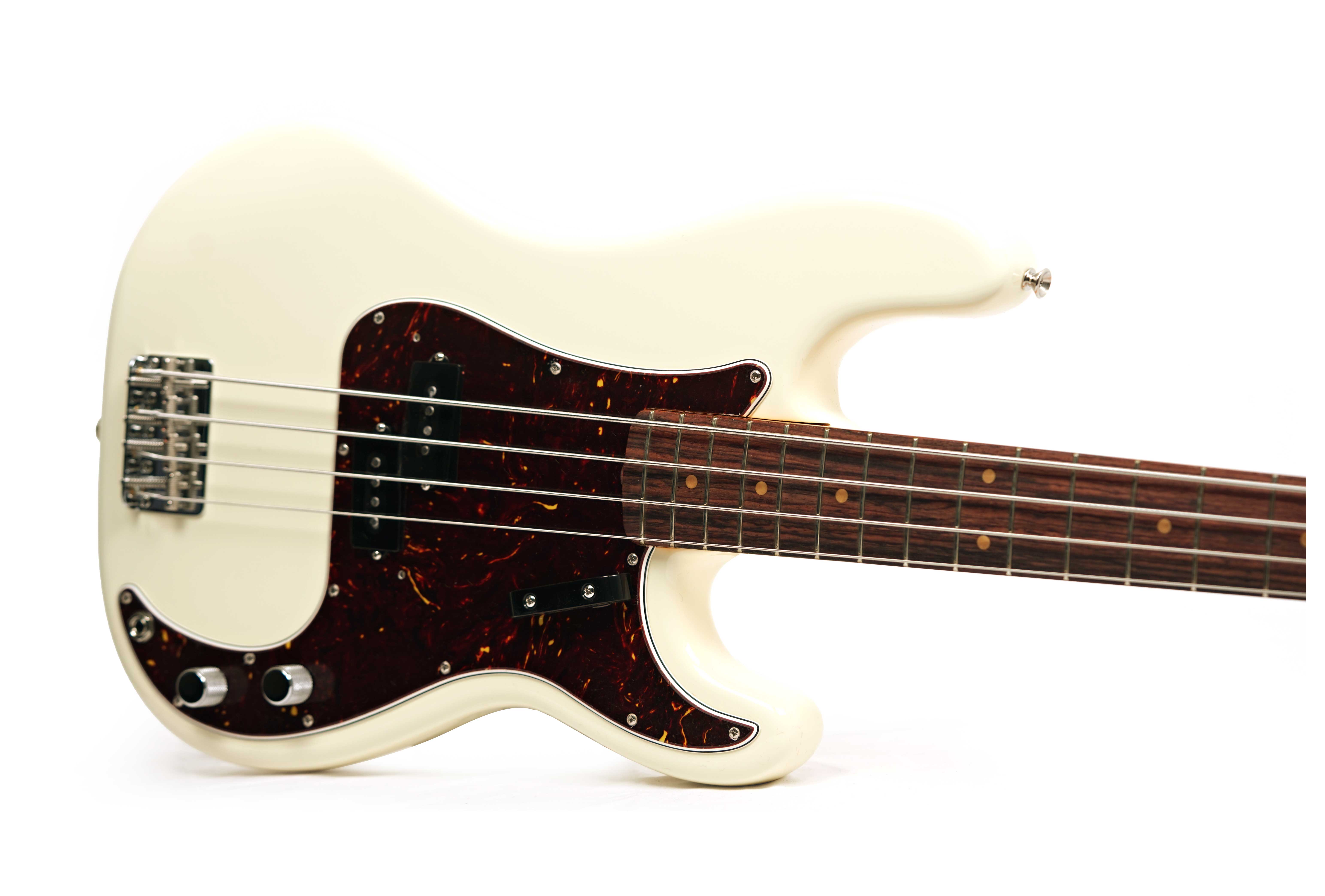 Fender American Vintage II 1960 Precision Bass Olympic White Rosewood Fingerboard #V2552125