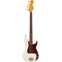 Fender American Vintage II 1960 Precision Bass Olympic White Rosewood Fingerboard Front View