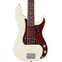 Fender American Vintage II 1960 Precision Bass Olympic White Rosewood Fingerboard Front View