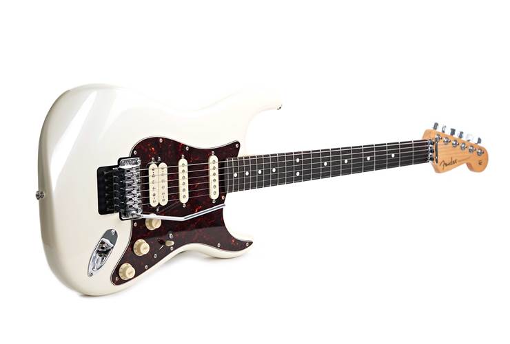 Fender Player II Modified Stratocaster Floyd Olympic Pearl Rosewood Fingerboard (Ex-Demo) #MX25021969 Fender Player II Modified Stratocaster Floyd Olympic Pearl Rosewood Fingerboard (Ex-Demo) #MX25021969