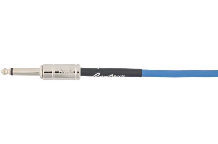 Fender Contour Series 10ft Instrument Cable Lake Placid Blue Fender Contour Series 10ft Instrument Cable Lake Placid Blue