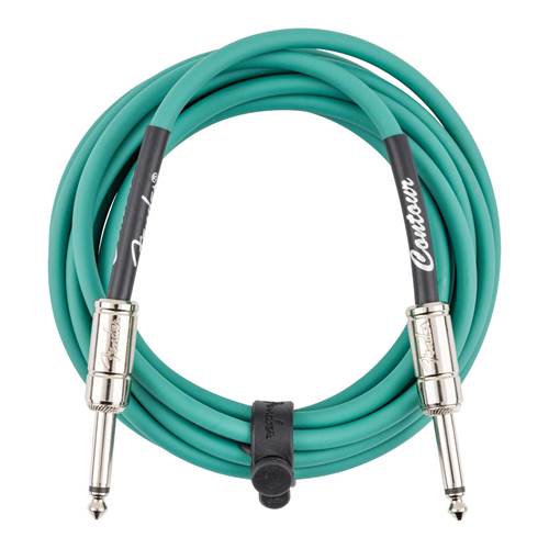Fender Contour Series 10ft Instrument Cable Sherwood Green Fender Contour Series 10ft Instrument Cable Sherwood Green