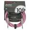 Fender Contour Series 10ft Instrument Cable Burgundy Mist Front View