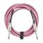 Fender Contour Series 10ft Instrument Cable Burgundy Mist Front View