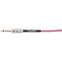 Fender Contour Series 10ft Instrument Cable Burgundy Mist Front View