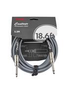 Fender Contour Series 18.6ft Instrument Cable Inca Silver