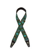 Fender Mosaic Jacquard Strap Green