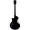ESP LTD EC-256 Silver Sunburst Teardrop Back View