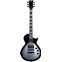 ESP LTD EC-256 Silver Sunburst Teardrop Front View