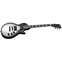 ESP LTD EC-256 Silver Sunburst Teardrop Front View