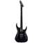ESP LTD MH-1000NT Bold Binding Black Satin Front View