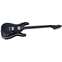 ESP LTD MH-1000NT Bold Binding Black Satin Front View