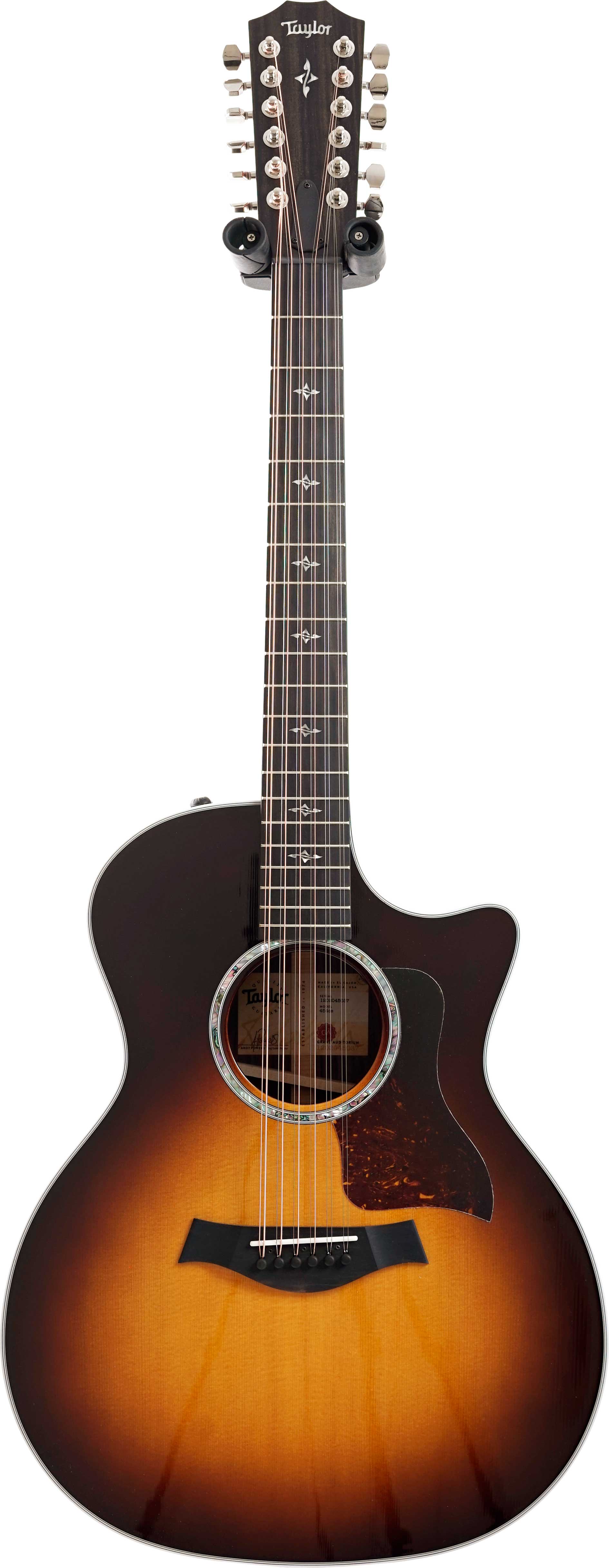 Taylor 454ce 12-String Tobacco Sunburst #1202045037